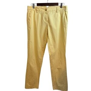 Tommy Hilfiger Butter Yellow Straight Leg Pants